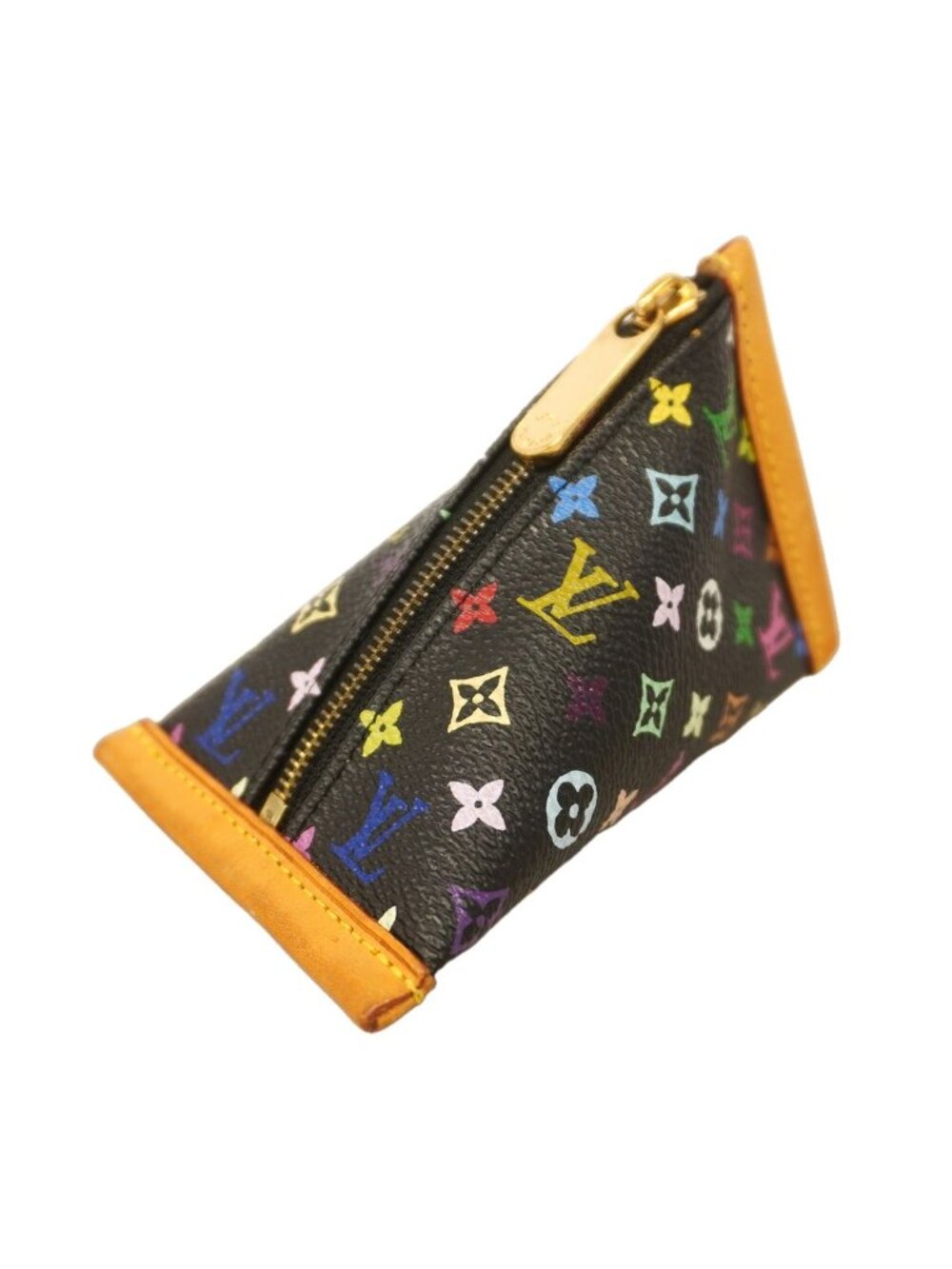 Louis Vuitton Coin Purse Monogram Multicolor Berlingo Noir